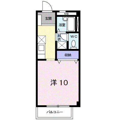 リュエルⅠ 106【管理NO：1-009383701-01050】 ★家具家電は申し込み後に搬入します★ ★2026年11月中旬入居可能★の物件画像