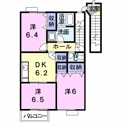オーブリー高山Ｂ 202【管理NO：1-009323302-02020】 ★家具家電は申し込み後に搬入します★ ★2027年01月中旬入居可能★の物件画像