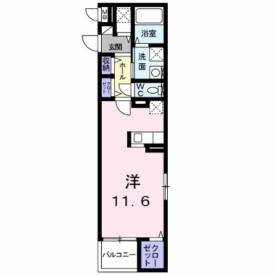 ラフレシール 401【管理NO：1-021304901-04010】 ★家具家電は申し込み後に搬入します★の物件画像
