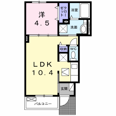 アルカンシエル 102【管理NO：1-026054101-01020】 ★家具家電は申し込み後に搬入します★ ★2026年10月下旬入居可能★の物件画像