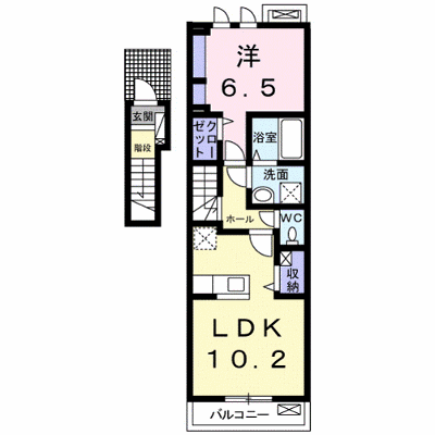 ＤｅａｒＣｏｕｒｔⅢ 204【管理NO：1-025974801-02040】 ★家具家電は申し込み後に搬入します★の物件画像