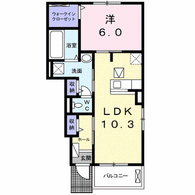 ＰｒｉｍｏＰａｓｓｏ 103【管理NO：1-025928201-01030】 ★家具家電は申し込み後に搬入します★ ★2026年10月中旬入居可能★の物件画像