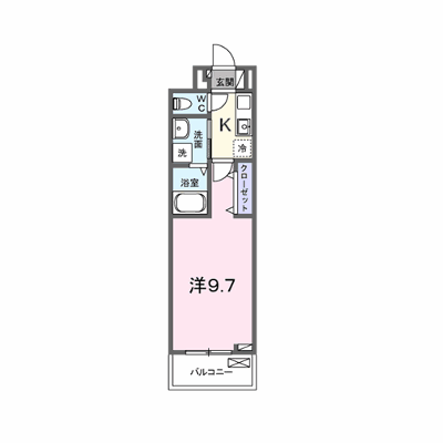 フェリス　コート 203【管理NO：1-028820501-02030】 ★家具家電は申し込み後に搬入します★ ★2027年03月下旬入居可能★の物件画像