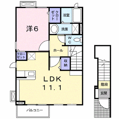 ベルグラース 201【管理NO：1-021566701-02010】 ★家具家電は申し込み後に搬入します★ ★2026年11月中旬入居可能★の物件画像