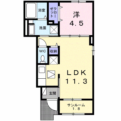 エスペランサ田代 106【管理NO：1-027920301-01060】 ★家具家電は申し込み後に搬入します★ ★2026年11月中旬入居可能★の物件画像