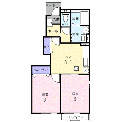 サンブリ－ズⅡ 101【管理NO：1-013760401-01010】 ★家具家電は申し込み後に搬入します★ ★2026年11月中旬入居可能★の物件画像