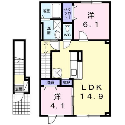 ブリッジ　１３ 202【管理NO：1-020769701-02020】 ★家具家電は申し込み後に搬入します★ ★2026年12月中旬入居可能★の物件画像