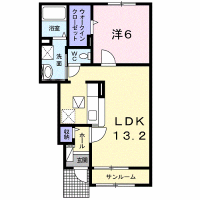 プリムローズⅤ 103【管理NO：1-022262002-01030】 ★家具家電は申し込み後に搬入します★ ★2026年11月中旬入居可能★の物件画像