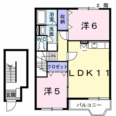 コンフォルヴィラ 202【管理NO：1-010368801-02020】 ★家具家電は申し込み後に搬入します★ ★2026年11月中旬入居可能★の物件画像