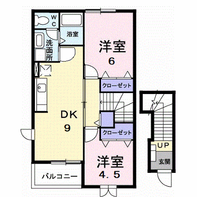 パインツリー２１　Ａ 201【管理NO：1-010684301-02010】 ★家具家電は申し込み後に搬入します★ ★2026年11月中旬入居可能★の物件画像