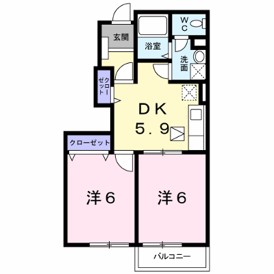 シャルマンヴィラＡ 102【管理NO：1-011237701-01020】 ★家具家電は申し込み後に搬入します★ ★2026年11月中旬入居可能★の物件画像