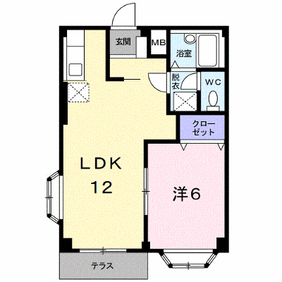 エルディムセントポーリア 103【管理NO：1-003969501-01030】 ★家具家電は申し込み後に搬入します★ ★2026年11月中旬入居可能★の物件画像