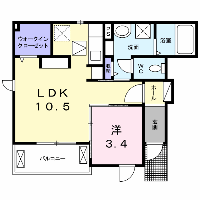 アネックス 101【管理NO：1-022384201-01010】 ★家具家電は申し込み後に搬入します★ ★2026年11月中旬入居可能★の物件画像