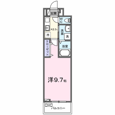 ヒカルサ川越藤間 205【管理NO：1-028565101-02050】 ★家具家電は申し込み後に搬入します★ ★2027年03月下旬入居可能★の物件画像