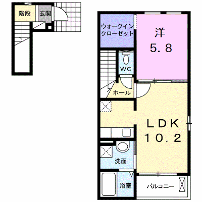 ドゥー　アヴニール 201【管理NO：1-017742801-02010】 ★家具家電は申し込み後に搬入します★ ★2026年11月中旬入居可能★の物件画像