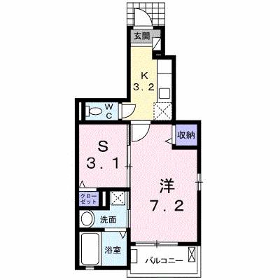 エレノア 101【管理NO：1-022227401-01010】 ★家具家電は申し込み後に搬入します★ ★2026年11月中旬入居可能★の物件画像