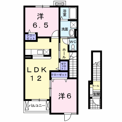 サンリット　ガーデンＧ 203【管理NO：1-013898301-02030】 ★家具家電は申し込み後に搬入します★ ★2027年01月下旬入居可能★の物件画像