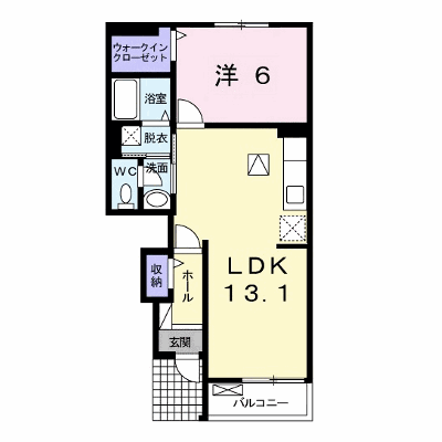 チェリーガーデンＡ 102【管理NO：1-017142301-01020】 ★家具家電は申し込み後に搬入します★ ★2026年11月中旬入居可能★の物件画像