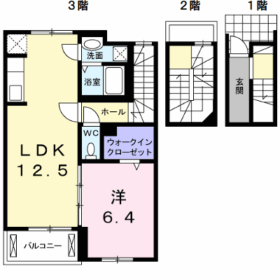 ビエントⅡ 302【管理NO：1-021871501-03020】 ★家具家電は申し込み後に搬入します★ ★2026年11月下旬入居可能★の物件画像