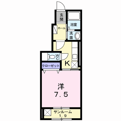 ステイブル　Ⅱ 101【管理NO：1-019243701-01010】 ★家具家電は申し込み後に搬入します★ ★2026年11月中旬入居可能★の物件画像