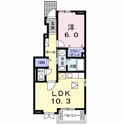アンソレイユⅠ 101【管理NO：1-019504901-01010】 ★家具家電は申し込み後に搬入します★ ★2026年11月中旬入居可能★の物件画像