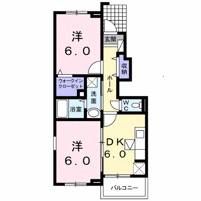 Ｒｏｓｅｏ　Ｋｌａｒ　Ⅱ 101【管理NO：1-016911102-01010】 ★家具家電は申し込み後に搬入します★ ★2026年11月中旬入居可能★の物件画像