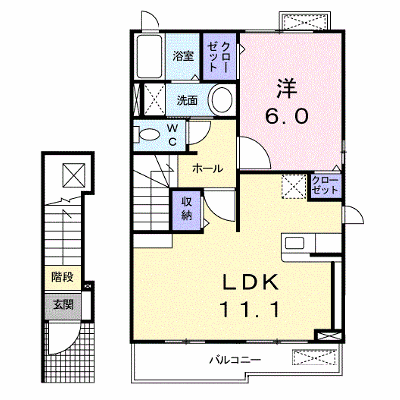 ソレイユ苗代 203【管理NO：1-015829401-02030】 ★家具家電は申し込み後に搬入します★ ★2026年11月中旬入居可能★の物件画像