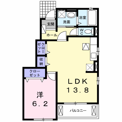グラビオーラⅠ 101【管理NO：1-021501901-01010】 ★家具家電は申し込み後に搬入します★ ★2026年11月上旬入居可能★の物件画像