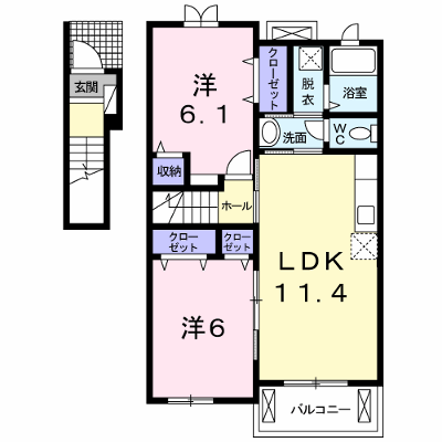 サウス　ウェルズⅡ 201【管理NO：1-017203102-02010】 ★家具家電は申し込み後に搬入します★の物件画像