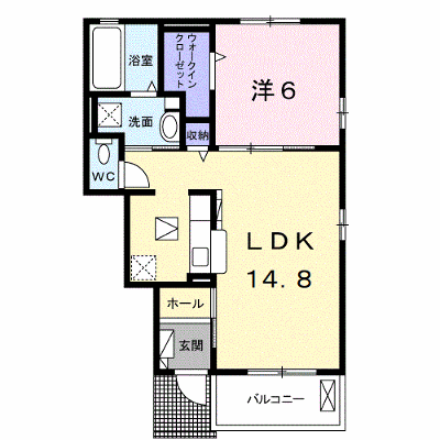 シュテルンＫ 105【管理NO：1-024912401-01050】 ★家具家電は申し込み後に搬入します★の物件画像