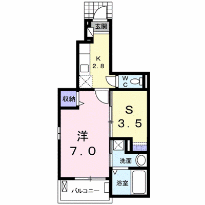 エミネンス・クレストⅡ 104【管理NO：1-018853901-01040】 ★家具家電は申し込み後に搬入します★ ★2026年11月上旬入居可能★の物件画像