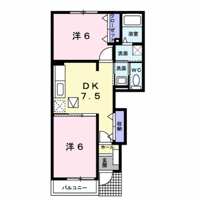 アガパンサスⅡ 102【管理NO：1-014001702-01020】 ★家具家電は申し込み後に搬入します★ ★2026年11月中旬入居可能★の物件画像