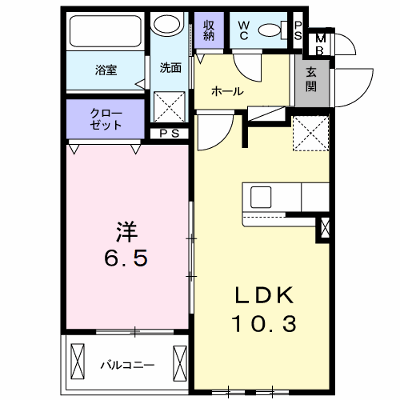 エテルノ泉南馬場 301【管理NO：1-026912901-03010】 ★家具家電は申し込み後に搬入します★ ★2026年11月中旬入居可能★の物件画像