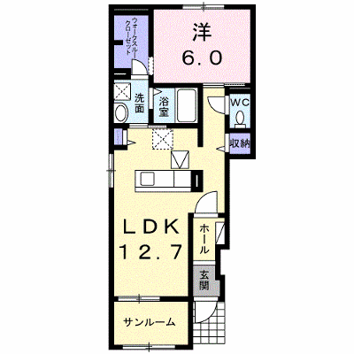 ルラシオンエヌⅡ 101【管理NO：1-024107401-01010】 ★家具家電は申し込み後に搬入します★ ★2026年11月中旬入居可能★の物件画像