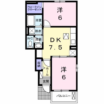 アラモードメゾン高野 105【管理NO：1-019820201-01040】 ★家具家電は申し込み後に搬入します★ ★2026年11月下旬入居可能★の物件画像