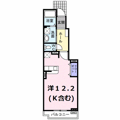 ブリーゼ 105【管理NO：1-015885601-01050】 ★家具家電は申し込み後に搬入します★ ★2026年12月中旬入居可能★の物件画像