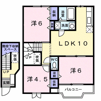 メリーランドハイム 202【管理NO：1-010030701-02020】 ★家具家電は申し込み後に搬入します★ ★2026年11月中旬入居可能★の物件画像