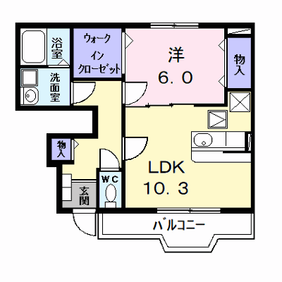 メリースクエア 103【管理NO：1-012641901-01030】 ★家具家電は申し込み後に搬入します★ ★2026年10月中旬入居可能★の物件画像