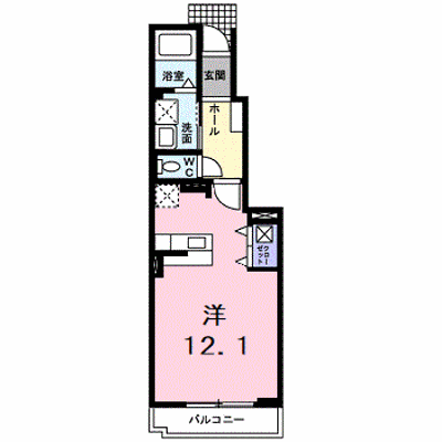 シャトレ・ブリアン弐番館 103【管理NO：1-015439701-01030】 ★家具家電は申し込み後に搬入します★ ★2026年12月下旬入居可能★の物件画像