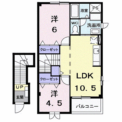 パステークガーデンＢ 203【管理NO：1-012577102-02030】 ★家具家電は申し込み後に搬入します★ ★2026年11月中旬入居可能★の物件画像