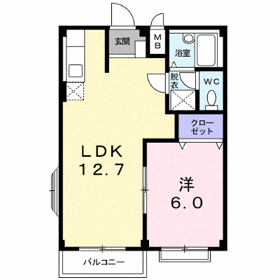 エルディムのぞみⅠ 202【管理NO：1-003891201-02020】 ★家具家電は申し込み後に搬入します★ ★2026年11月中旬入居可能★の物件画像