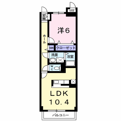 ハイエストディーマー　グラシア 303【管理NO：1-019203501-03030】 ★家具家電は申し込み後に搬入します★ ★2026年11月下旬入居可能★の物件画像