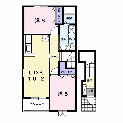 Ａ＆ＫⅡ 201【管理NO：1-013441101-02010】 ★家具家電は申し込み後に搬入します★ ★2026年11月中旬入居可能★の物件画像