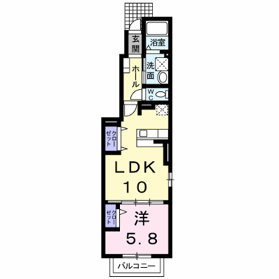 アパートメント　ノイ 101【管理NO：1-015676801-01010】 ★家具家電は申し込み後に搬入します★ ★2026年11月上旬入居可能★の物件画像