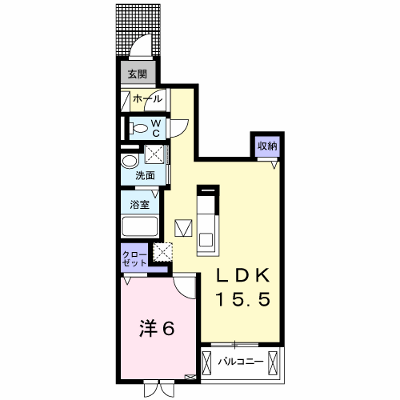プレーヌ　ジャルダン 105【管理NO：1-019656301-01050】 ★家具家電は申し込み後に搬入します★ ★2026年11月下旬入居可能★の物件画像