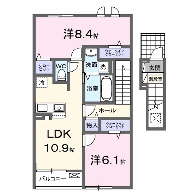 サンコンフォート 203【管理NO：1-028416701-02030】 ★家具家電は申し込み後に搬入します★ ★2027年03月上旬入居可能★の物件画像