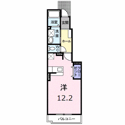 ソレイユＢ 102【管理NO：1-013919202-01020】 ★家具家電は申し込み後に搬入します★ ★2026年12月中旬入居可能★の物件画像