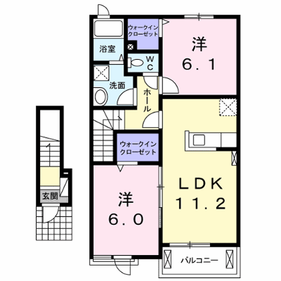 プラテリア 203【管理NO：1-021390601-02030】 ★家具家電は申し込み後に搬入します★ ★2026年11月下旬入居可能★の物件画像