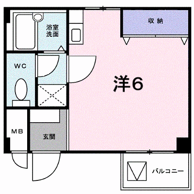 パル六甲 302【管理NO：1-005973401-03020】 ★家具家電は申し込み後に搬入します★ ★2026年10月下旬入居可能★の物件画像