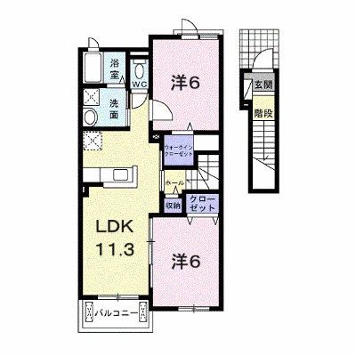 グランセリシール 203【管理NO：1-021252101-02030】 ★家具家電は申し込み後に搬入します★ ★2026年11月上旬入居可能★の物件画像